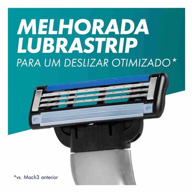 Gillette Mach 4 -partahöylän vaihtoterät, 8 kpl