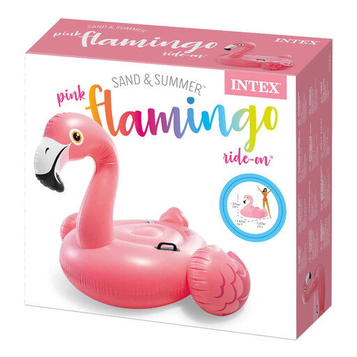 Intex felfújható flamingó 142x137x97 cm