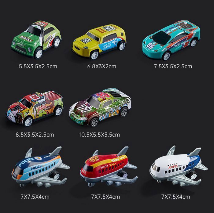 Jouet pour Enfants 3 4 5 6 7 ans,Lot de 40 Mini voiture et Tapis de jeu de Circulation pour Enfant Garcon,51.18 