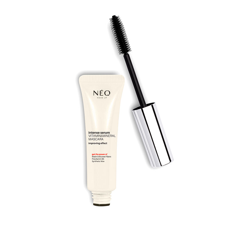 Máscara de pestañas Neo Make Up Intense Serum con vitaminas y minerales