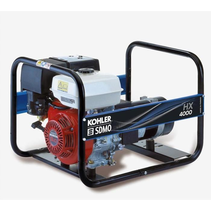 Generatore di corrente portatile - KOHLER-SDMO - HX 4000 C5 - Termico - 13 CV - Manuale - Benzina - Monofase
