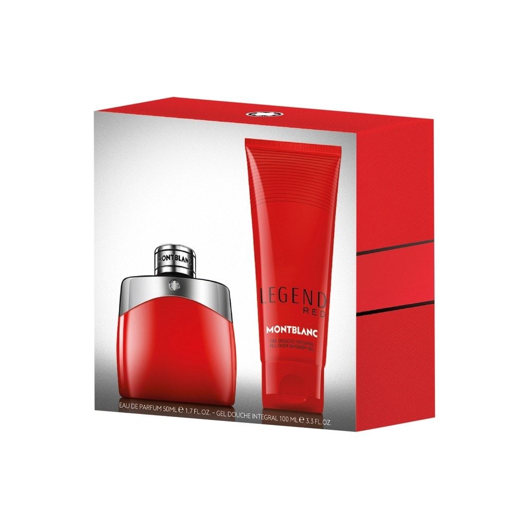 „Montblanc Legend“ kvepalų rinkinys „Montblanc Legend“ raudonųjų dovanų rinkinys, kvepalai (50 ml) + dušo želė (100 ml) – 1 vnt.