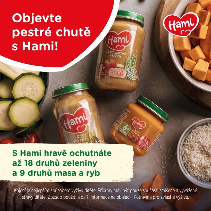 Hami-kasviksia vasikanlihalla 6 x 250 g