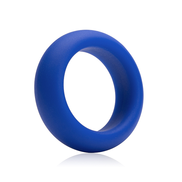 Play Minimum Stretch Silicone Cock Ring Blue