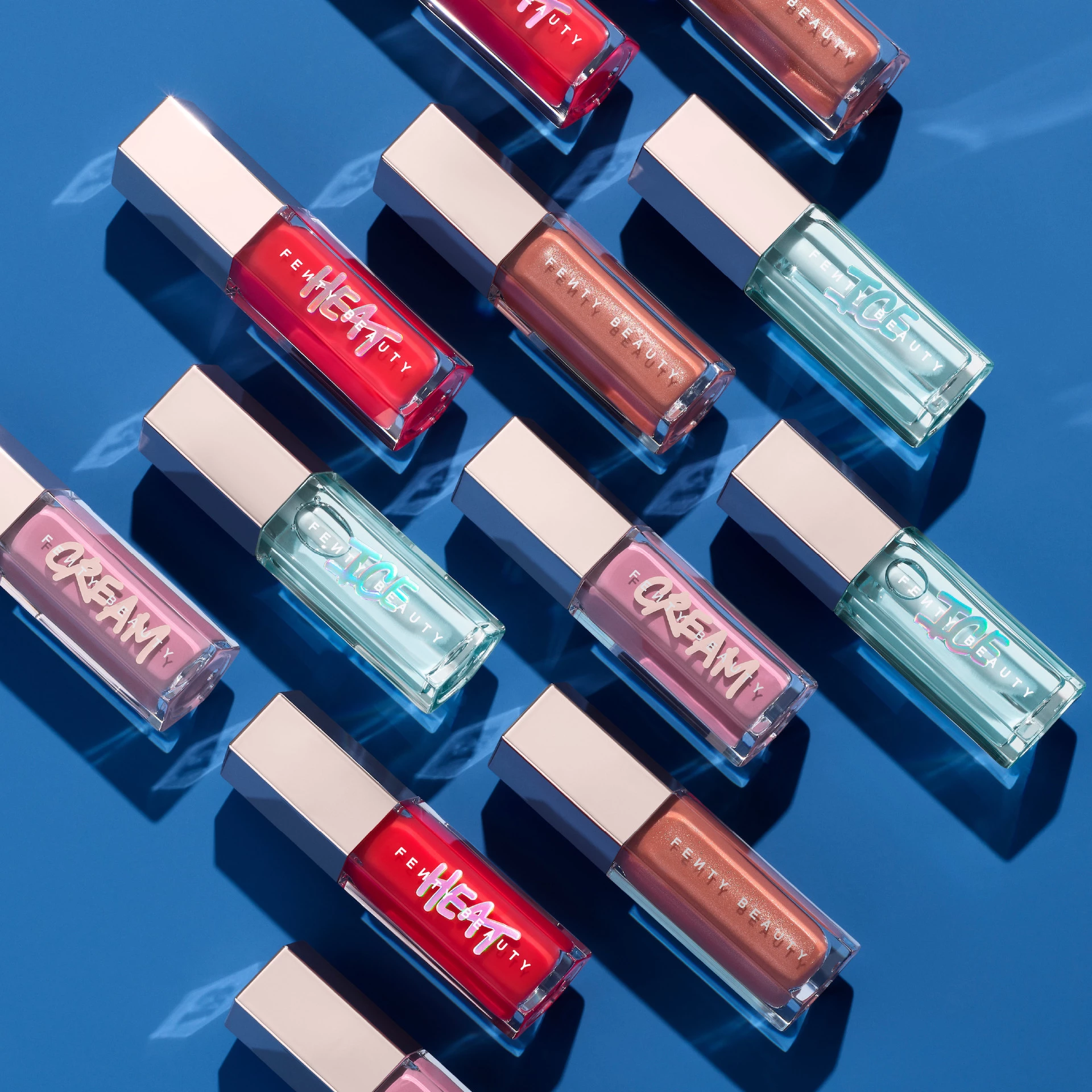Gloss Bomb Ice Cooling Lip Luminator Cold Heart'd - Fent Beauty