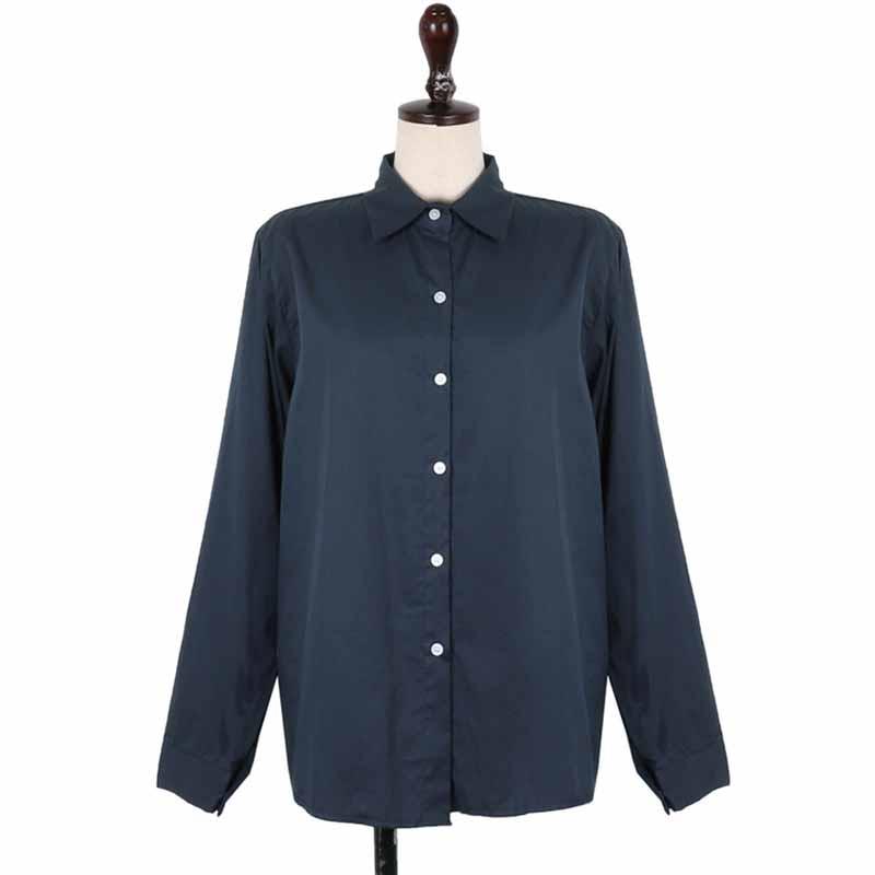 Nuove camicette da donna primavera autunno, alla moda, monopetto, casual, vintage, oversize, ideali per l'ufficio.