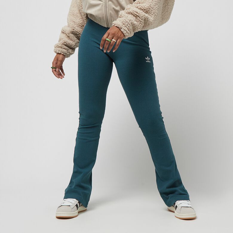Leggings acampanados de canalé básicos