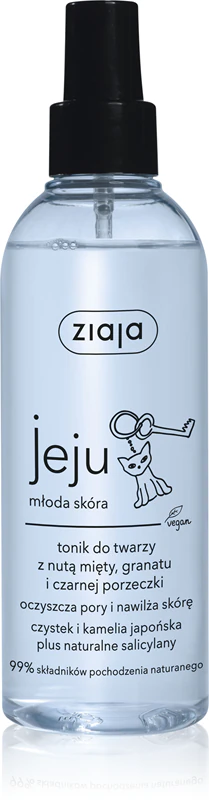 Tônico facial Ziaja Jeju