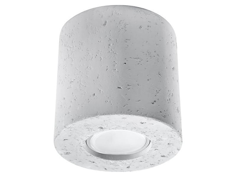 Plafon Orbis betonowy 10 cm szary
