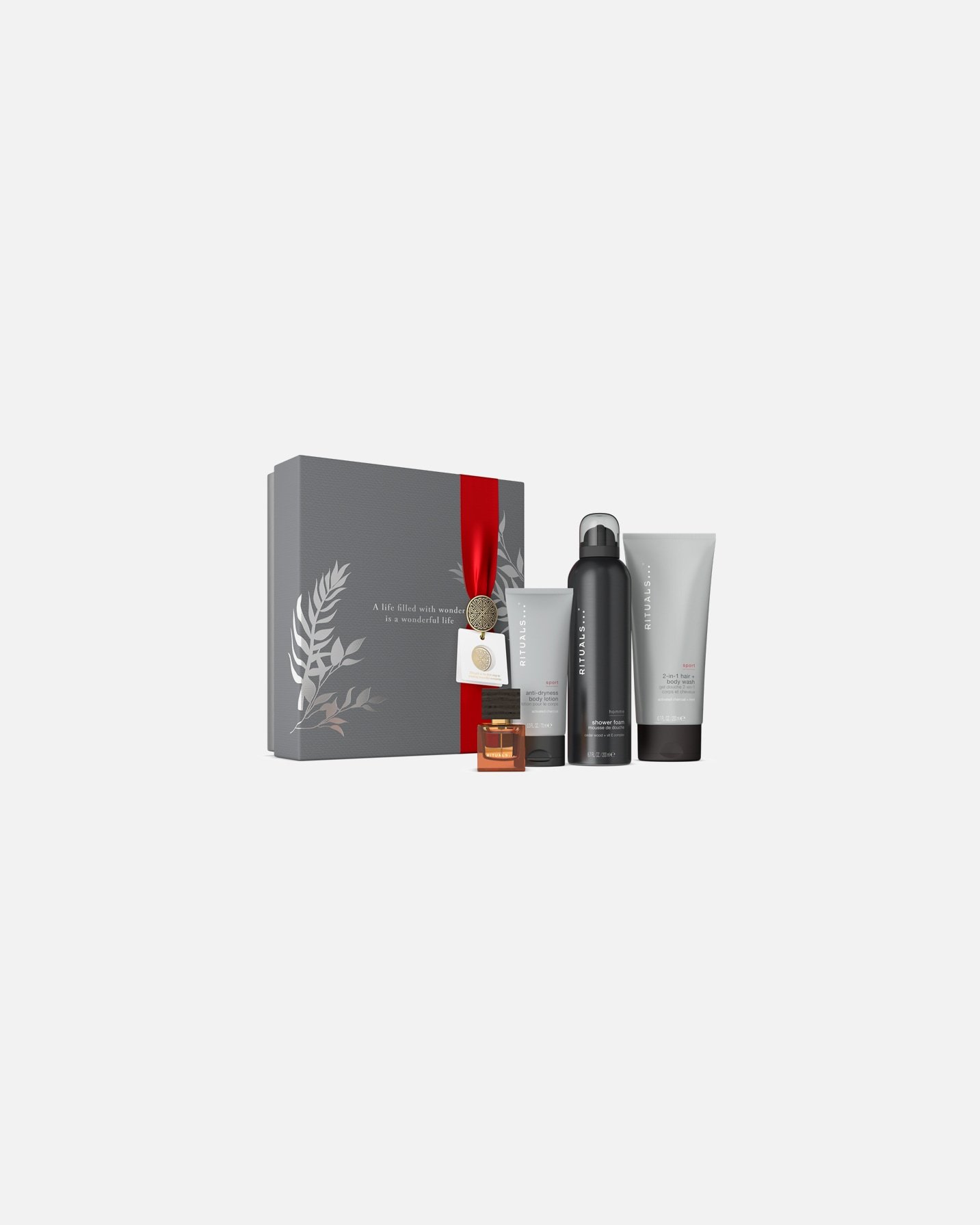 Rituals ķermeņa kopšanas komplekts Sport Collection, vidēja izmēra dāvanu komplekts – 1 gab.