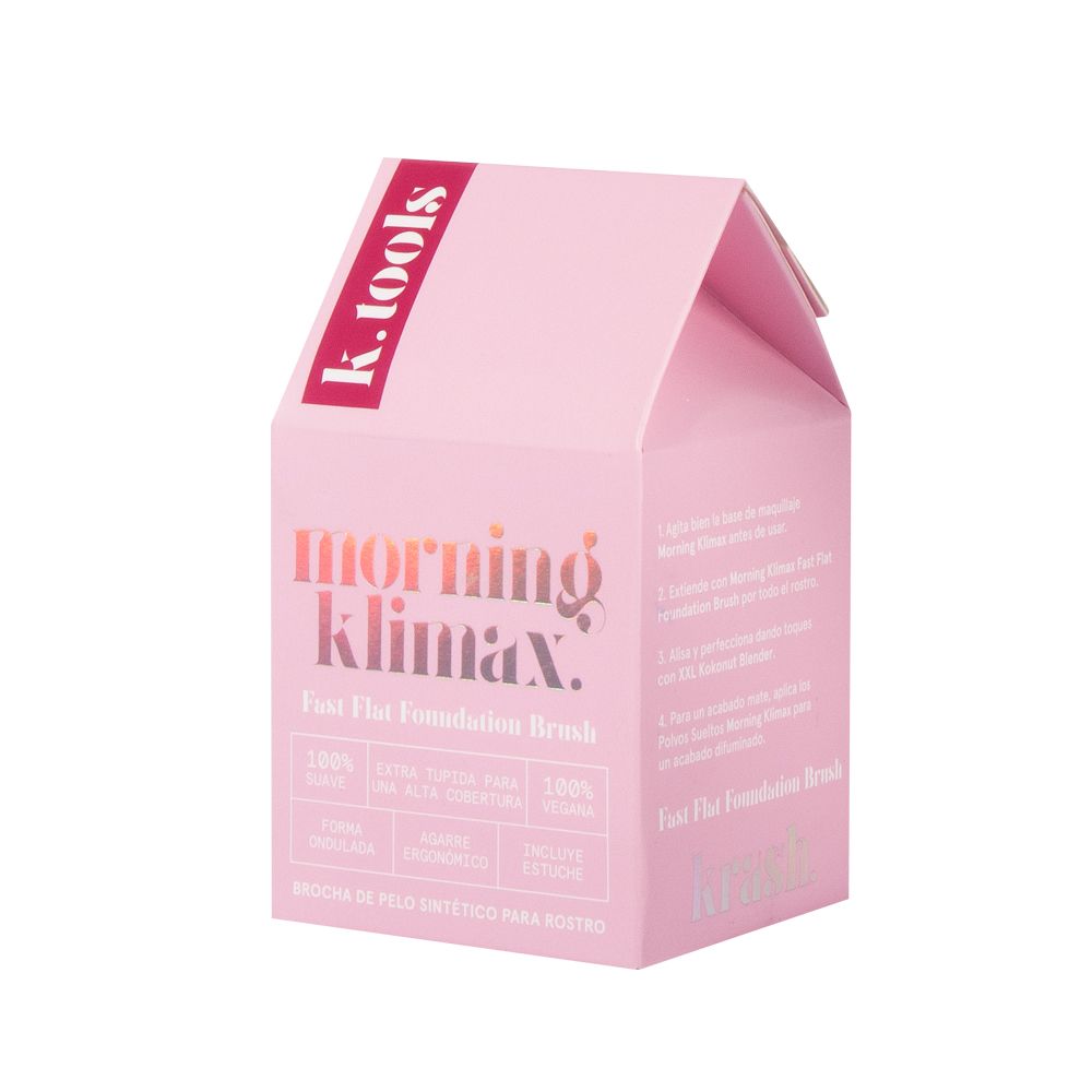 Morning Klimax Fast Flat Foundation Brush Grima otas tonālajam krēmam, sejai un ādai