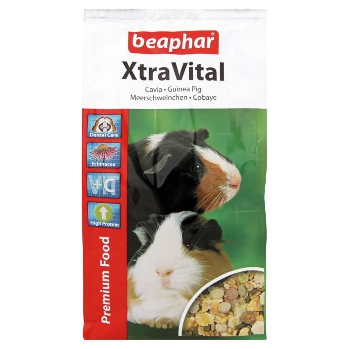 BEAPHAR Xtravital Voeding - Voor cavia's
