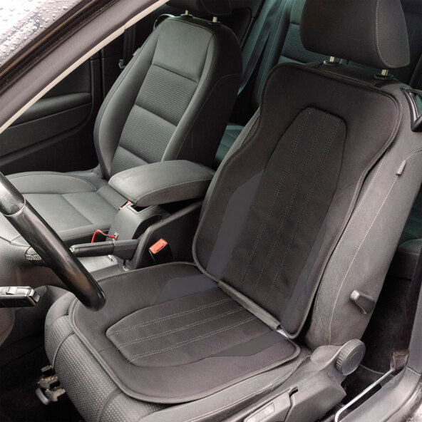 Autositz-Aufleger Model 2 black / grey