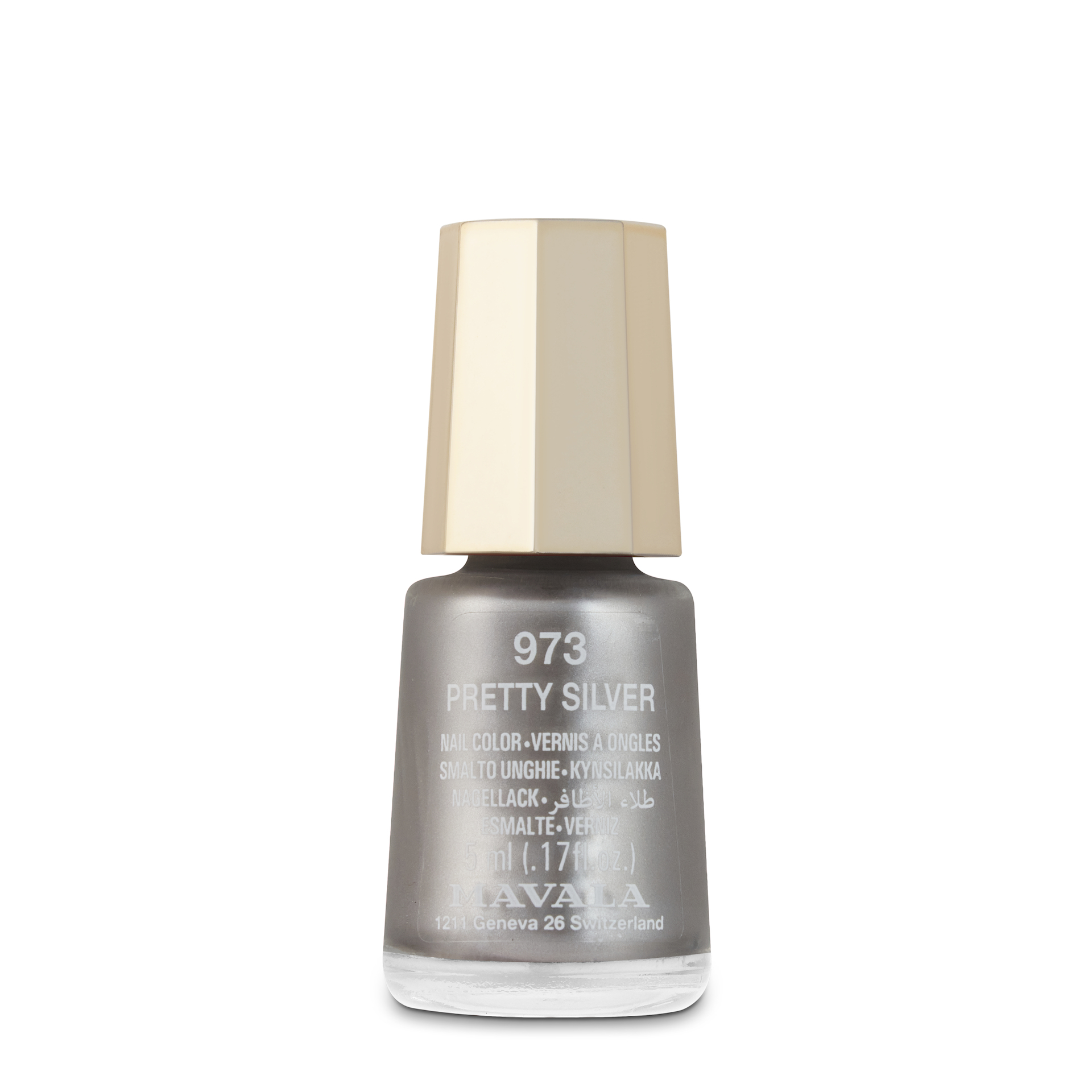 Oja Mini - Pretty Rebel Colors 973 Pretty Silver - Mavala