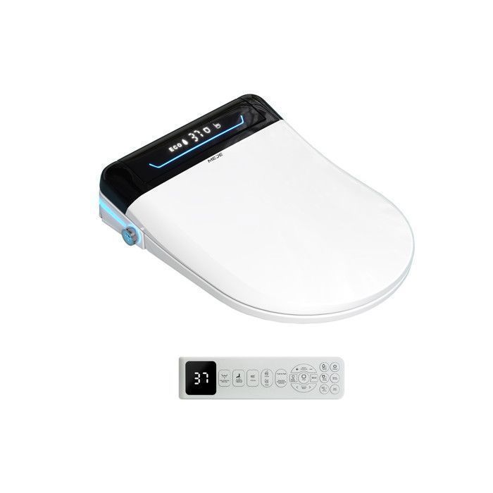 MEJE 001U - Japanese electronic toilet seat - with integrated bidet and remote control - hot air dryer - heated seat (220V)