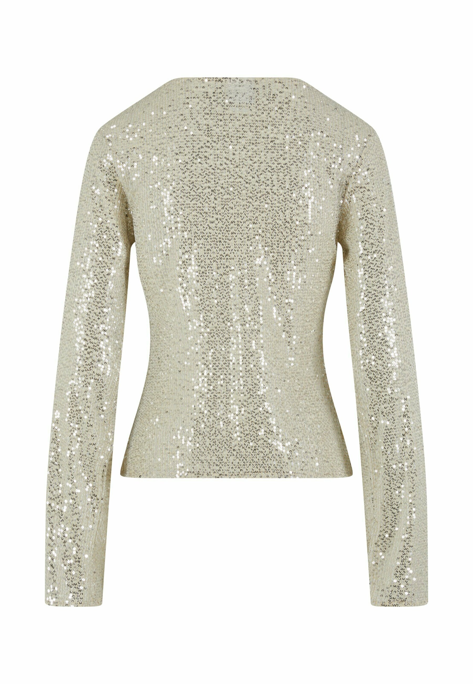 Blusa Urban Classics con paillettes - color sabbia bianca