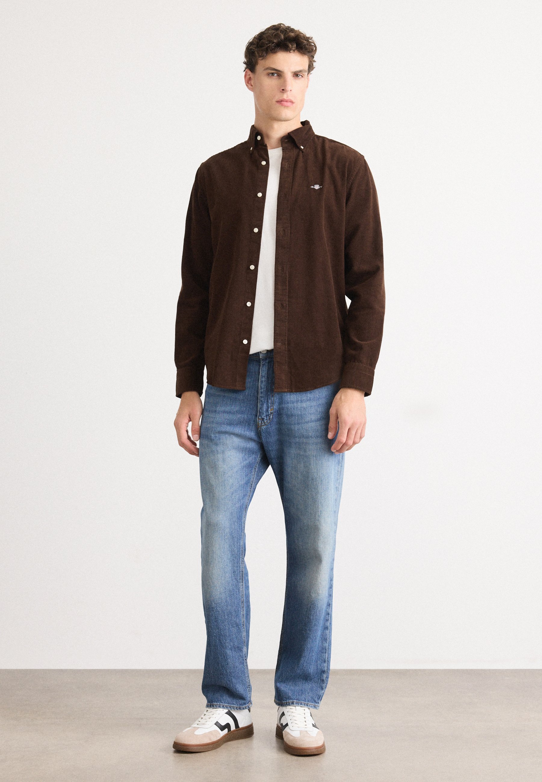 REG GANT - Chemise - marron foncé