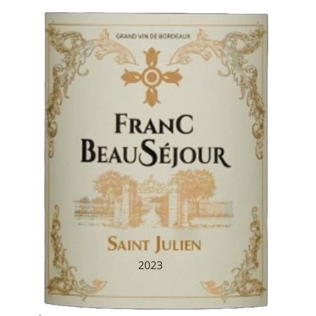 Franc Beauséjour 2023 St Julien - Vino Tinto Burdeos