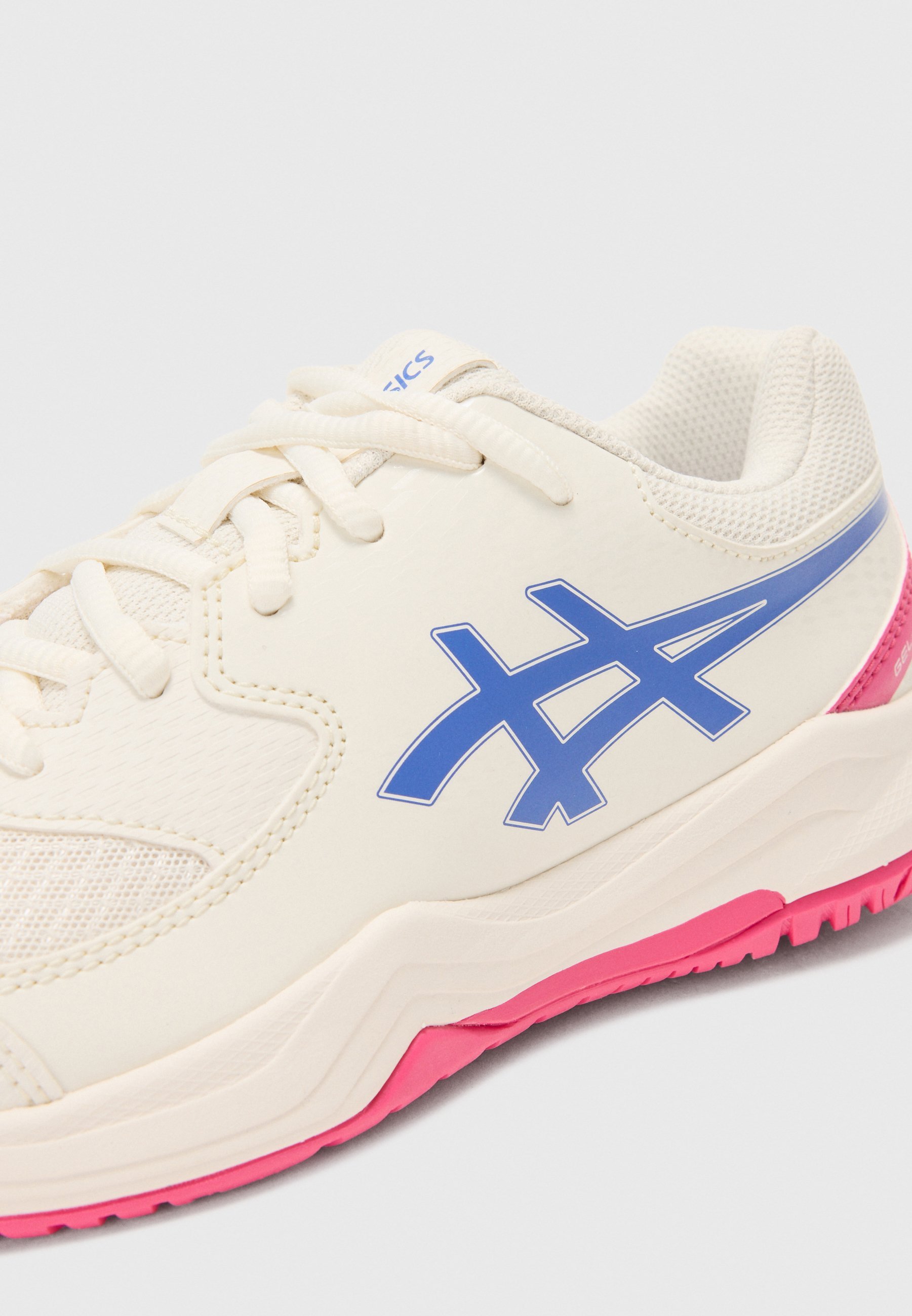 ASICS GEL DEDICATE 8 UNISEX - Scarpe da tennis multi-campo - crema/blu scuro/rosa