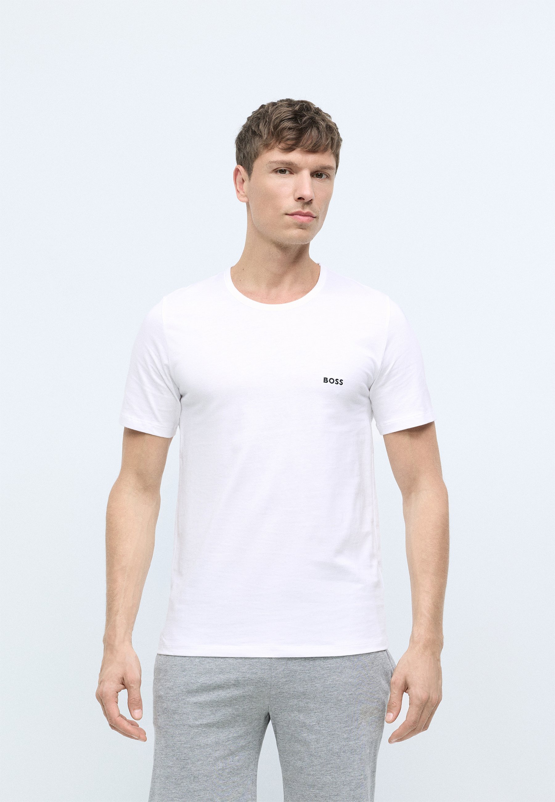 BOSS CLASSIC 3 PACK - Pyžamový top - black/white/grey