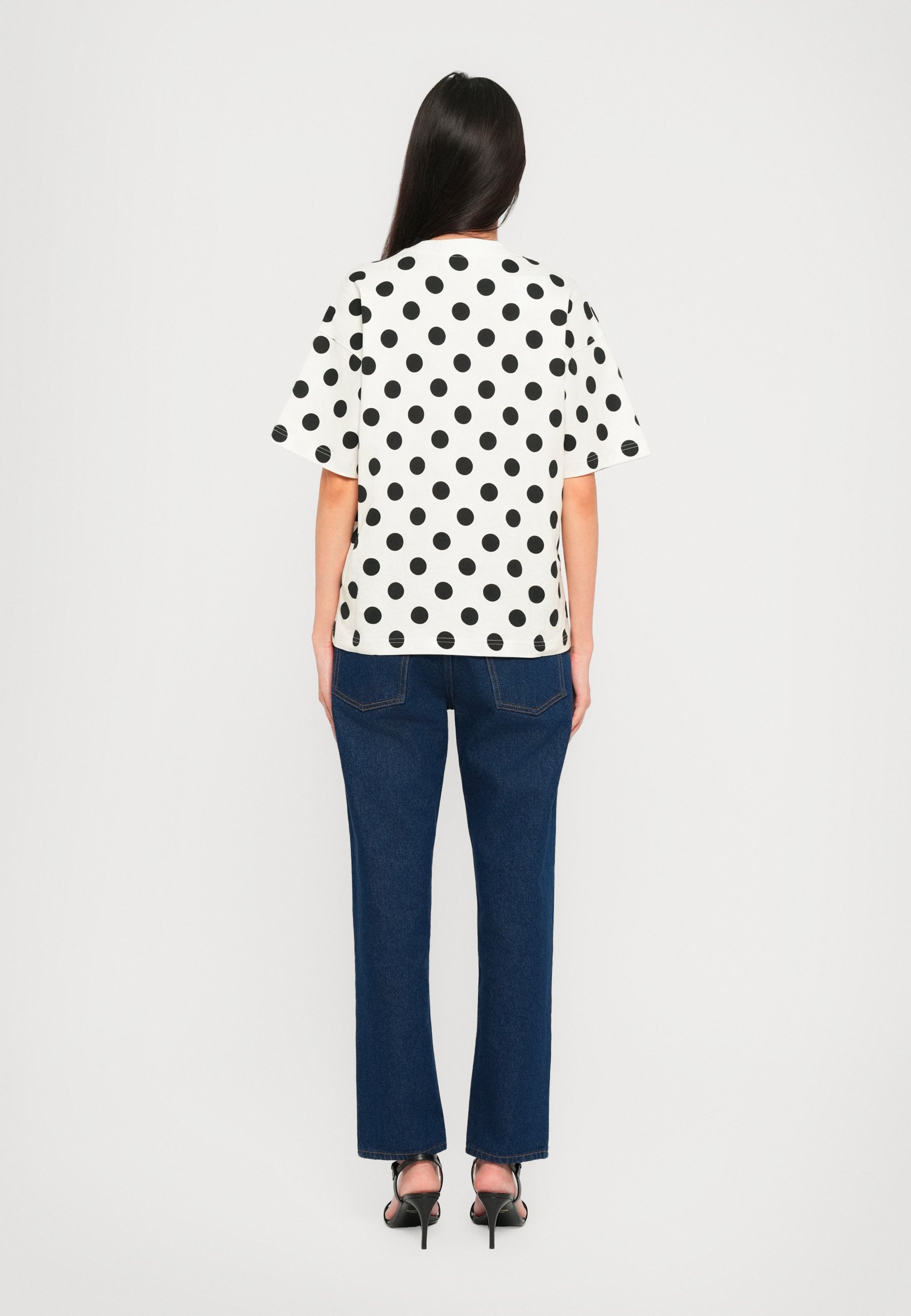 MOSCHINO TEDDY POLSINI - T-shirt stampata - bianca