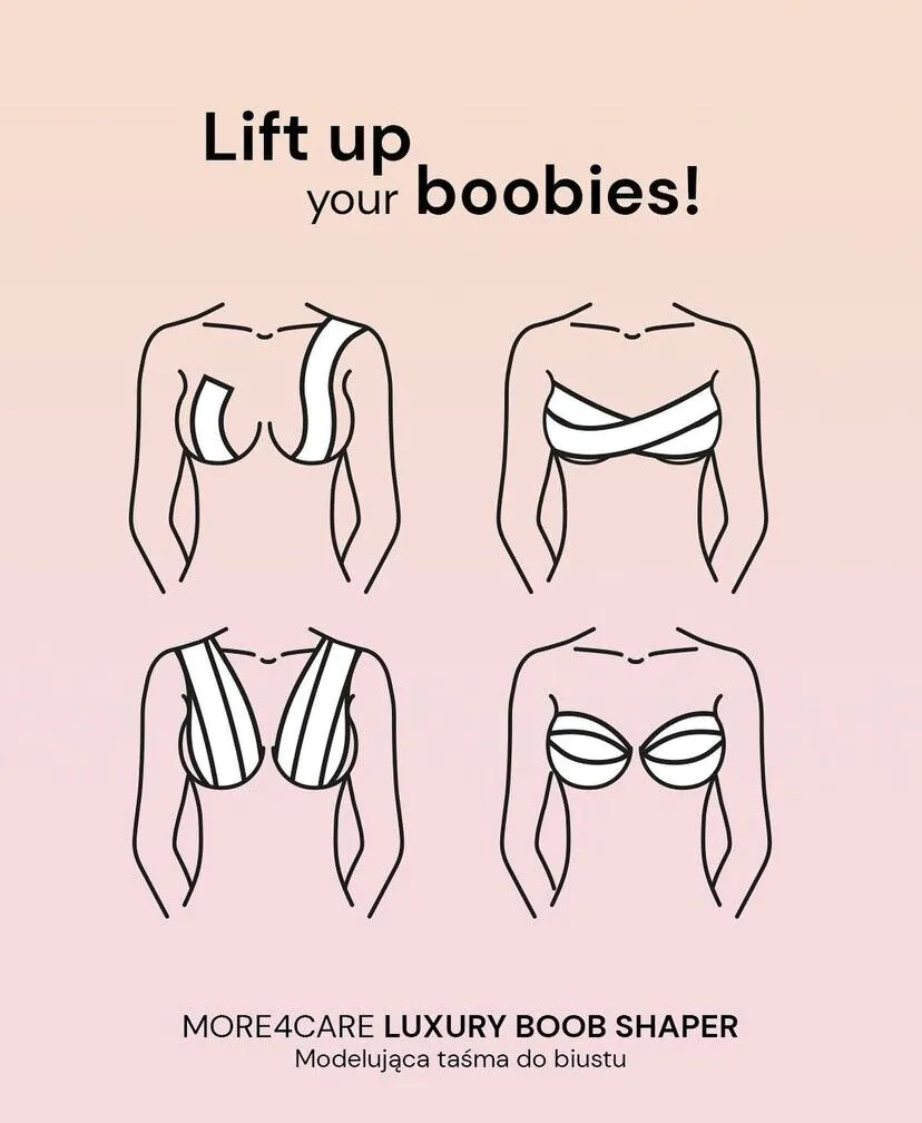 More4Care Luxury Boobs Shaper Modelująca taśma do biustu