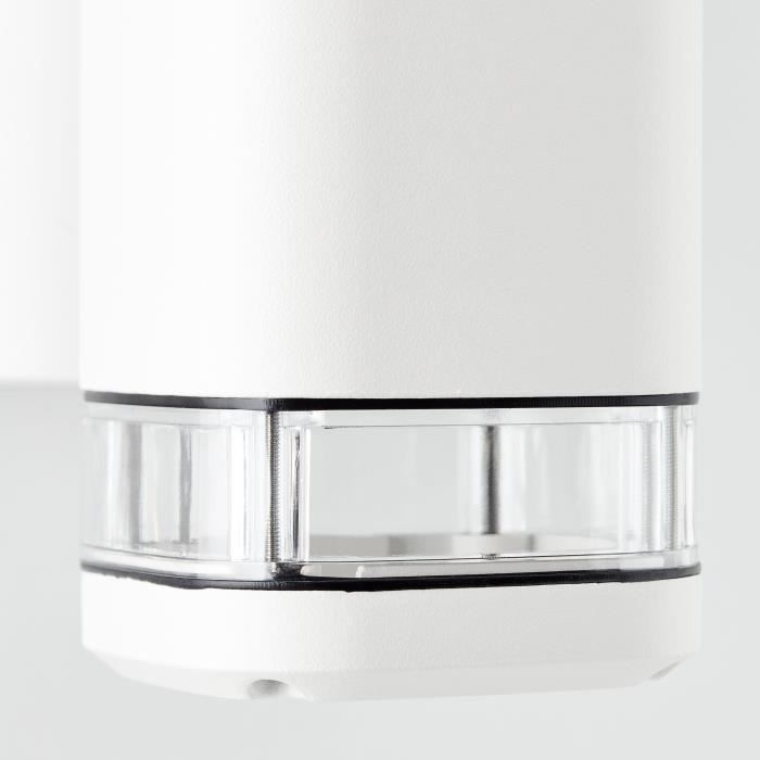 Aplique de pared exterior - BRILLIANT - JANDY - Blanco - Metal/cristal - GU10 máx. 2x18W - IP44