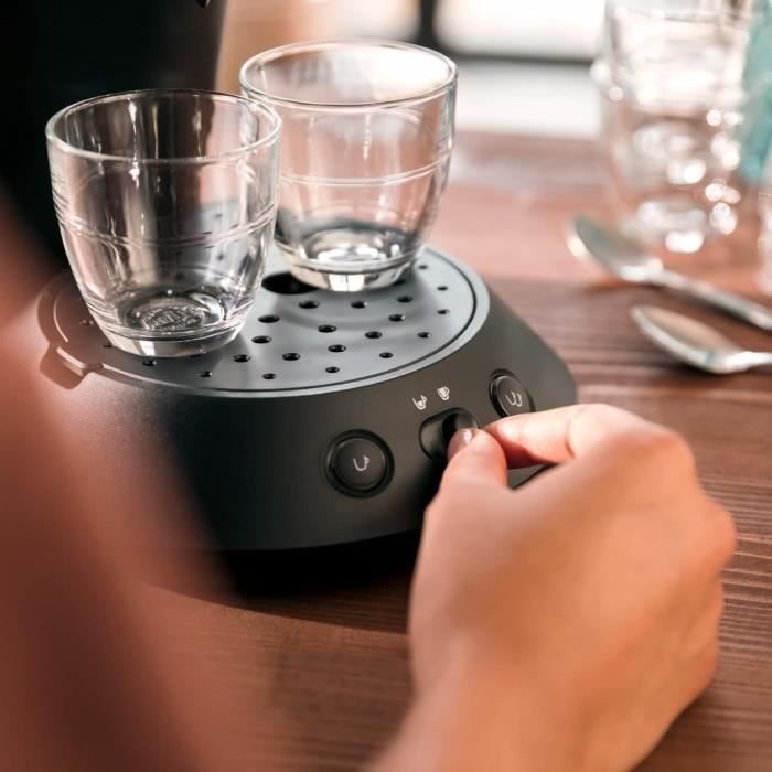 Kapselkaffeemaschine – Philips – SENSEO CSA210/22 – Klavierlack-Schwarz – Coffee Boost-Technologie – 15 € Rabatt