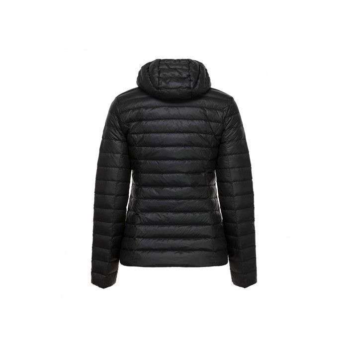 Chaqueta de plumas negra para mujer JOTT CLOE con capucha