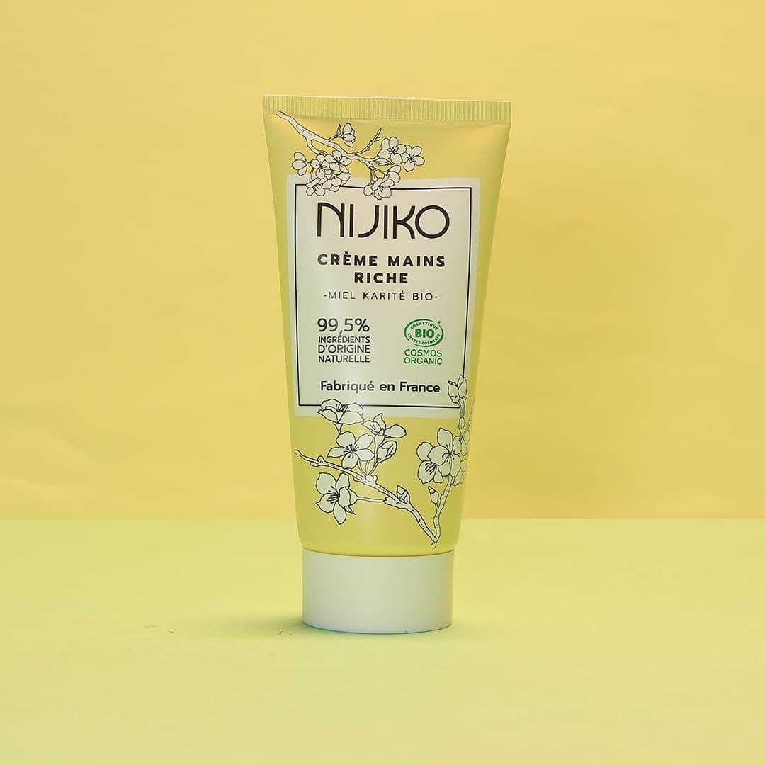 NIJIKO Crème Mains Bio Miel & Karité