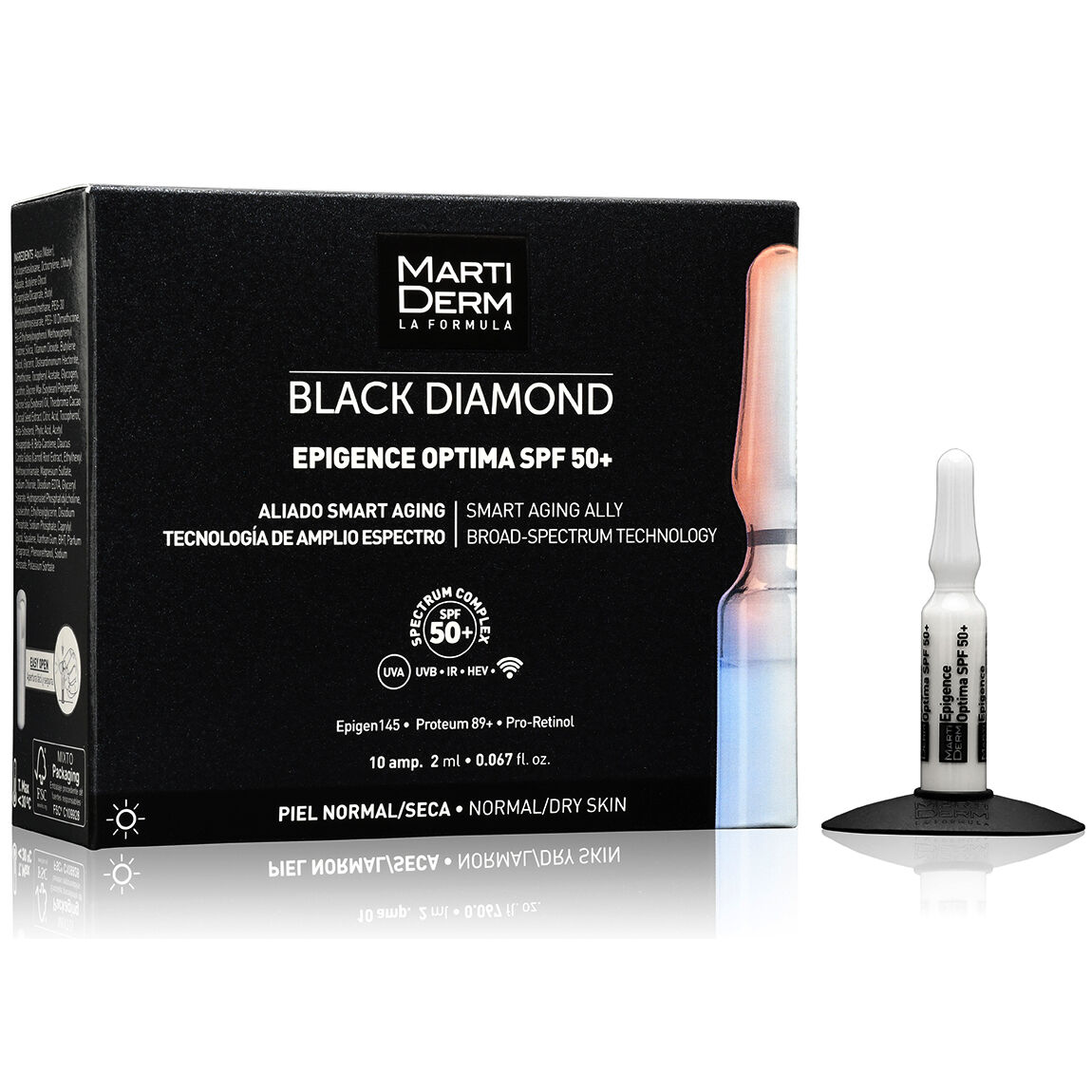 MartiDerm Black Diamond Epigence Optima SPF50+