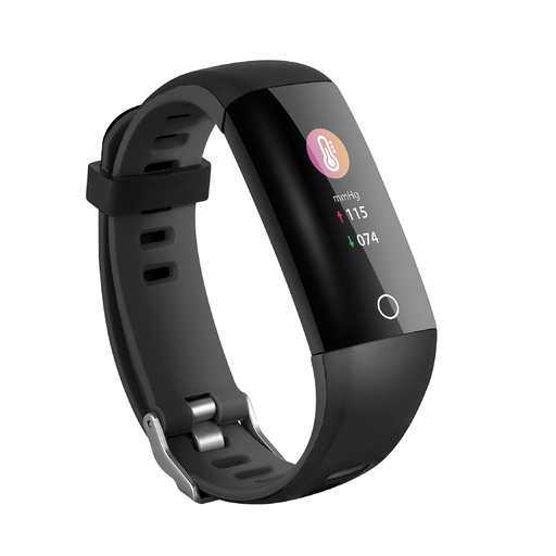 Pulsera De Actividad Smartek Hrb-400 Negro