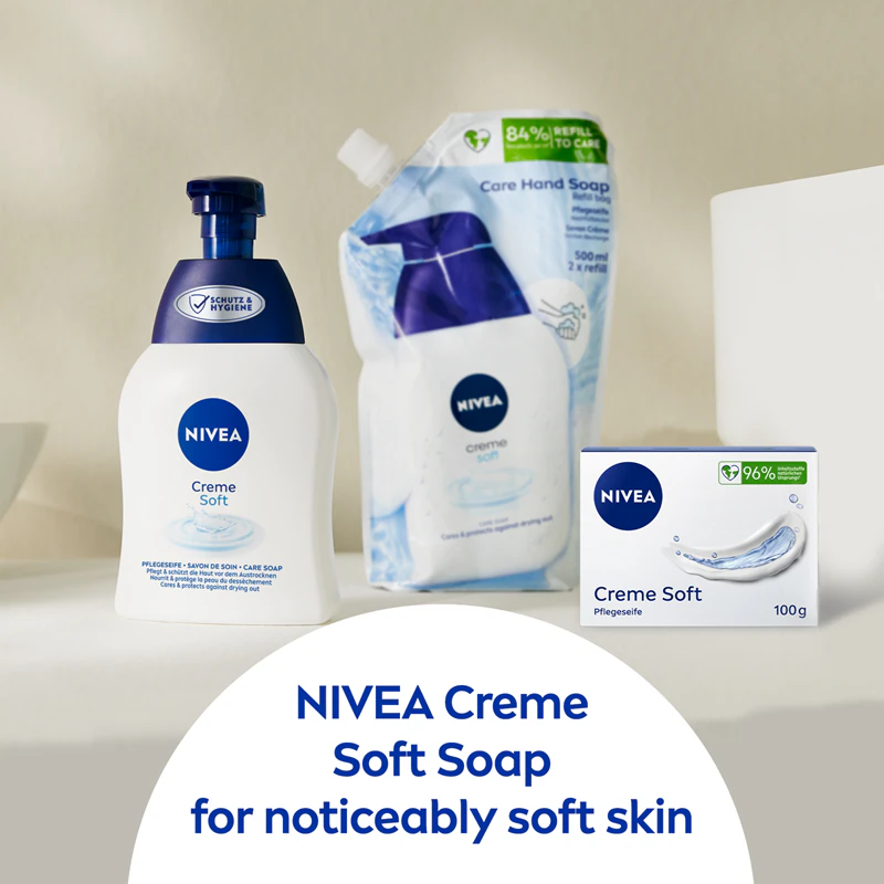 NIVEA Creme Soft krémové tekuté mydlo