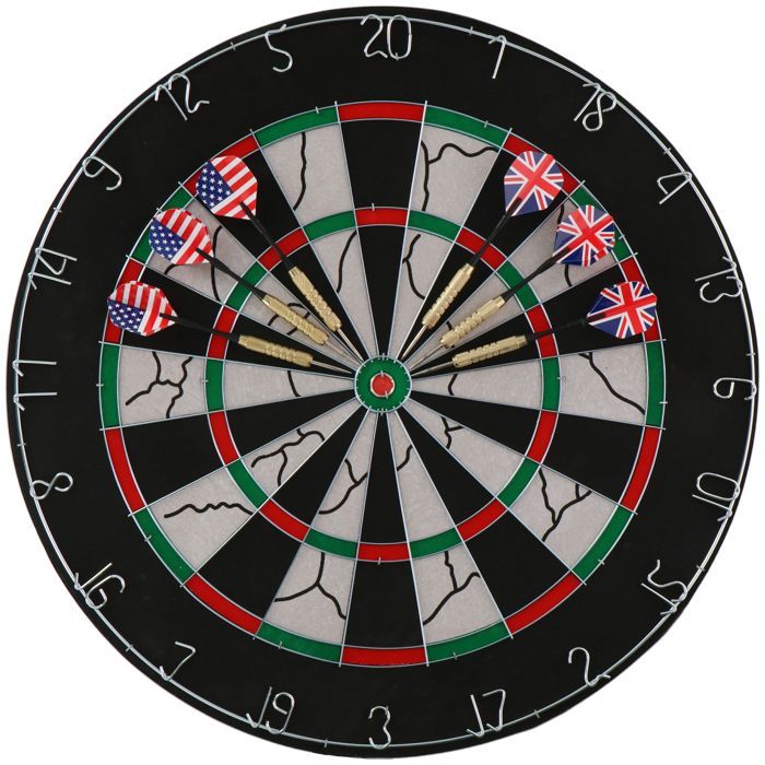 Pro Target Dartboard Ø 45 cm - 6 darts