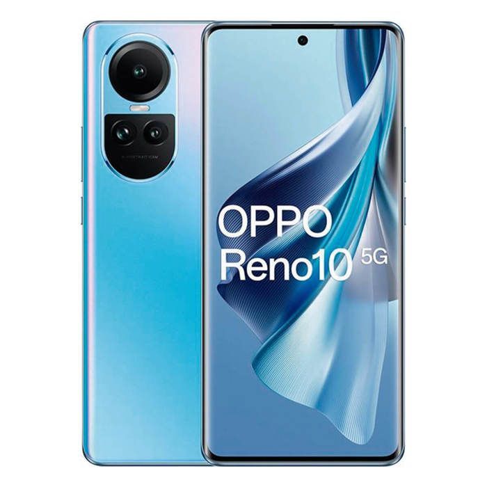 Smartphone - OPPO - Reno10 5G - 8 GB de RAM - 256 GB - Doble SIM - Pantalla AMOLED de 6,7 pulgadas