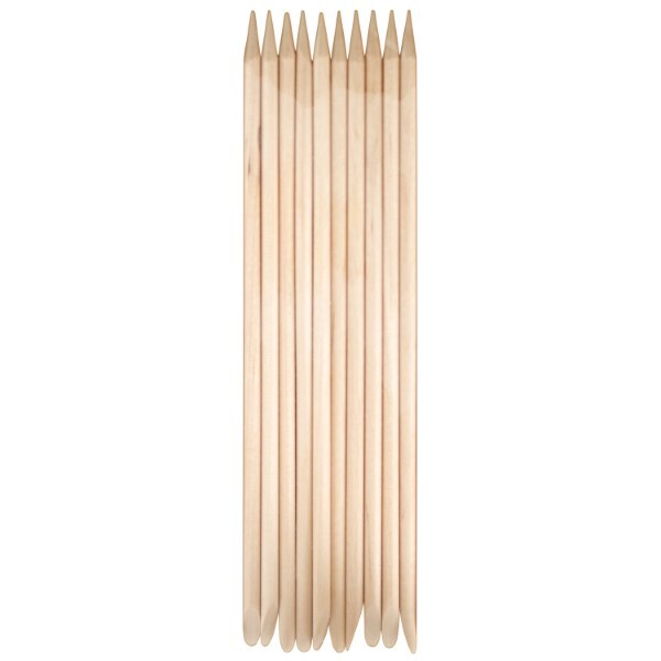 JoLee Nagelhautschieber aus Holz – 10er-Packung