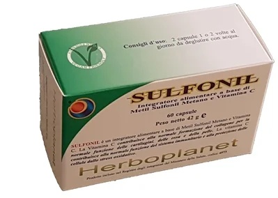 HERBOPLANET, complément alimentaire à la vitamine C et au sulfonyle, 60 gélules