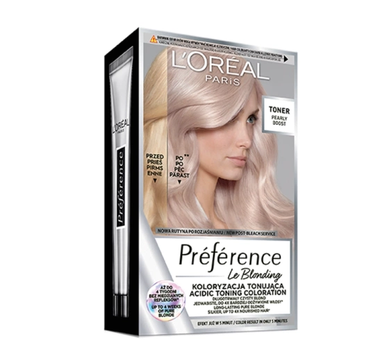L'Oréal Paris Preference Le Blonding Koloryzacja Tonująca Pearly Boost