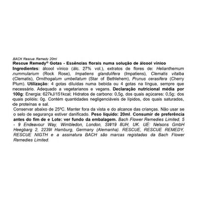 Bach Rescue Remedy -stressinlievityslisä 20 ml