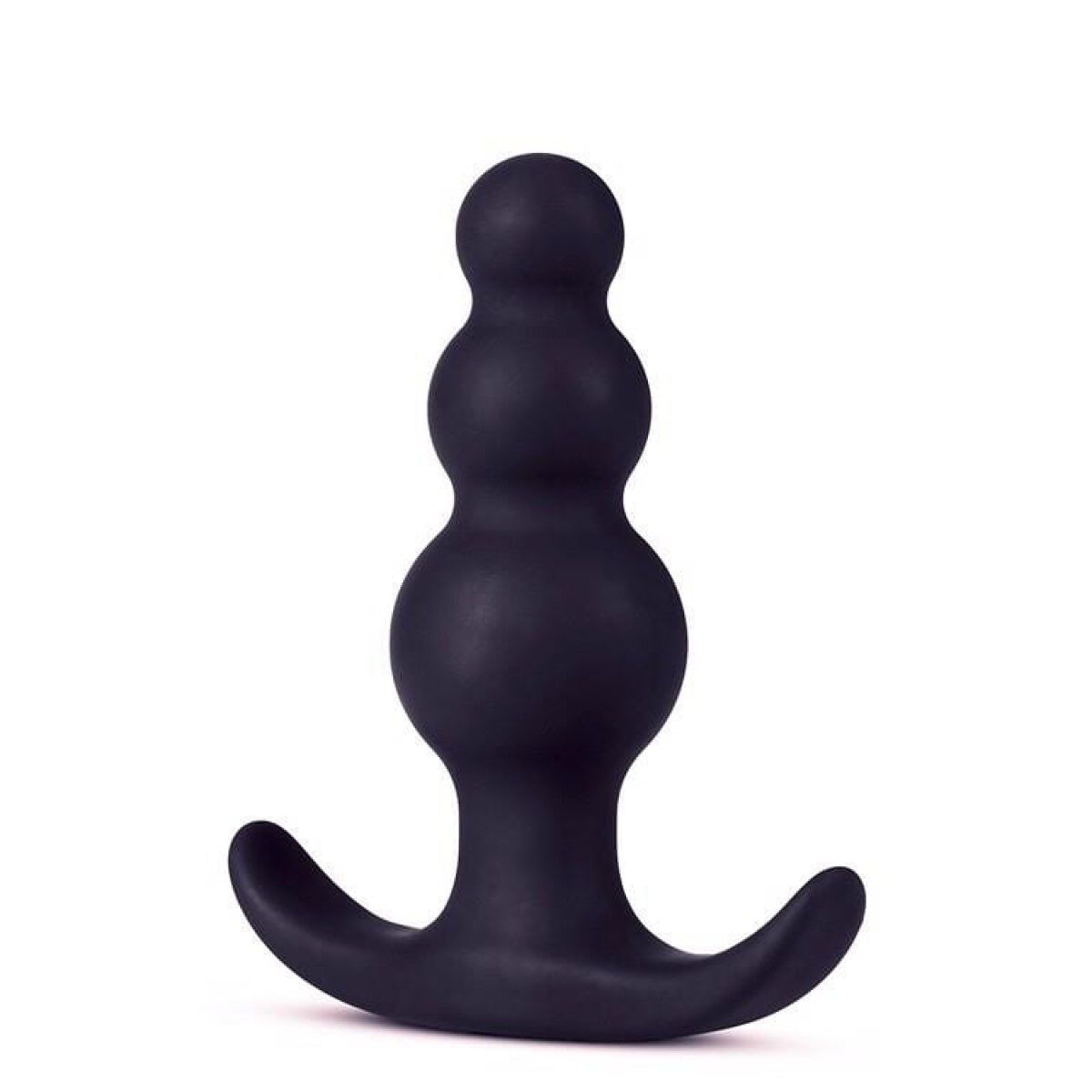 Blush Anal Adventure Plug à billes platine noir