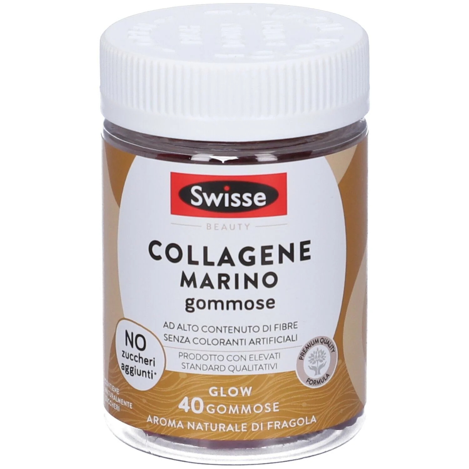 SWISSE Swisse Marine Collagen 40 caramelos de gelatina con sabor a fresa