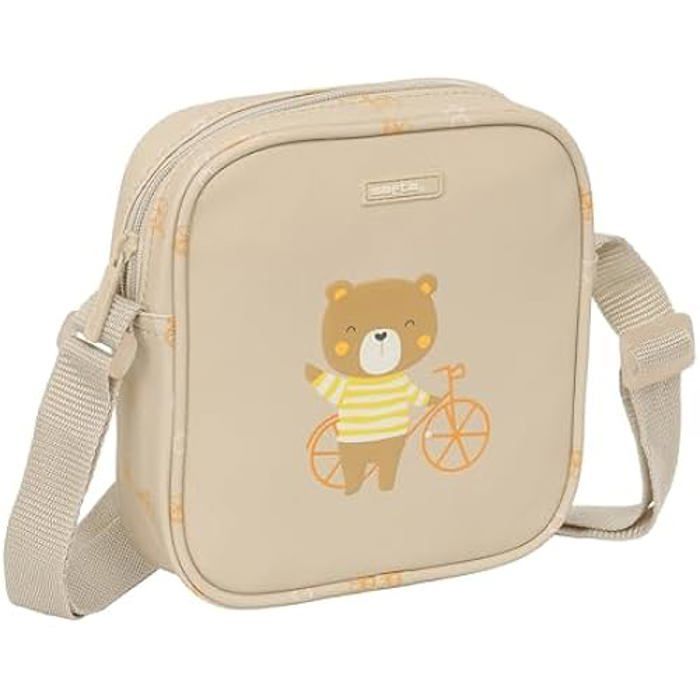 Bolso bandolera infantil - SAFTA - OSITO PRESCHOOL - Rosa - Sintético - Versátil