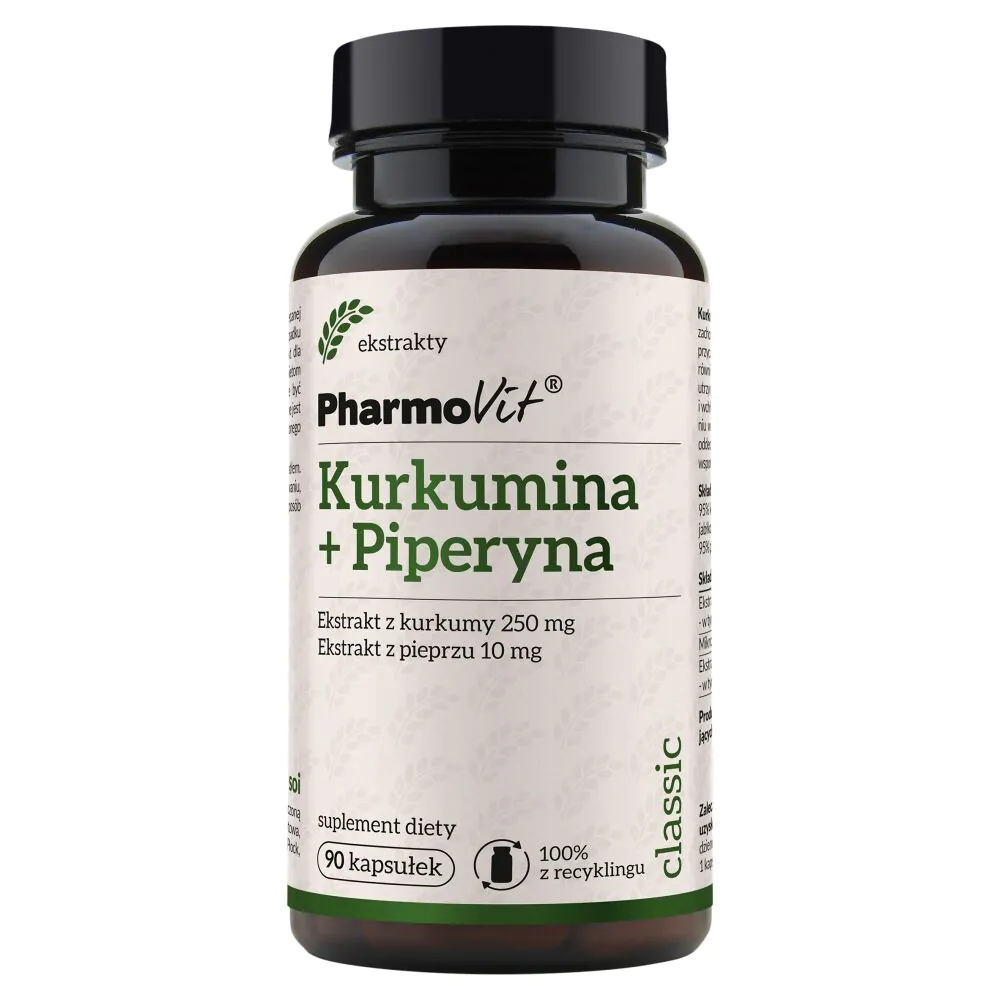 PharmoVit Classic Kurkumina + Piperyna Kapsułki