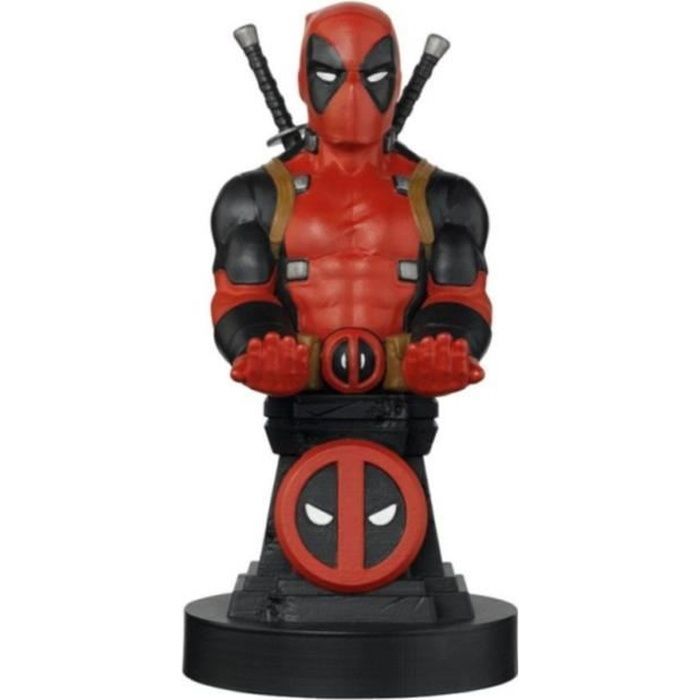 Deadpool Figurine - Controller and Smartphone Stand & Charger - Exquisite Gaming