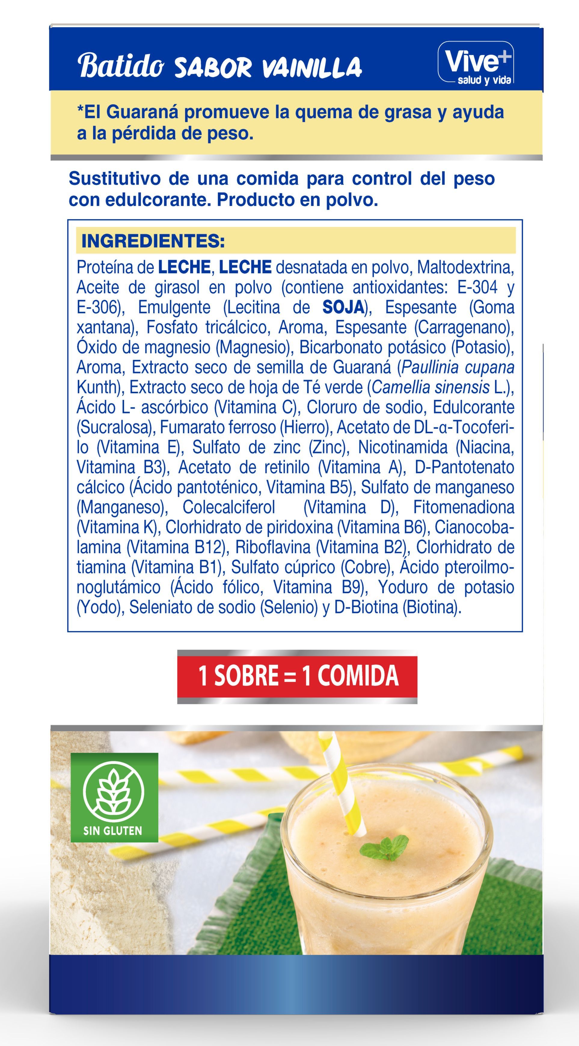 Zamjenski šejk od vanilije Kontrola težine