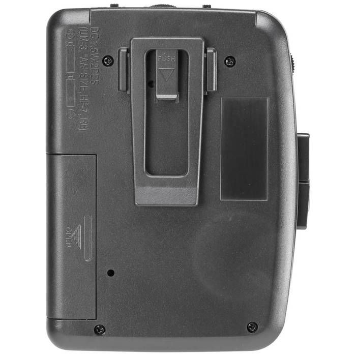 Lecteur de cassettes - RENKFORCE - RF-CP-150 - Portable - Noir - Batterie rechargeable