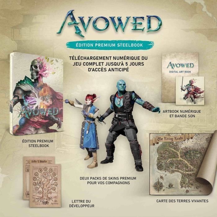 Avowed - Edición Premium SteelBook - Xbox Series