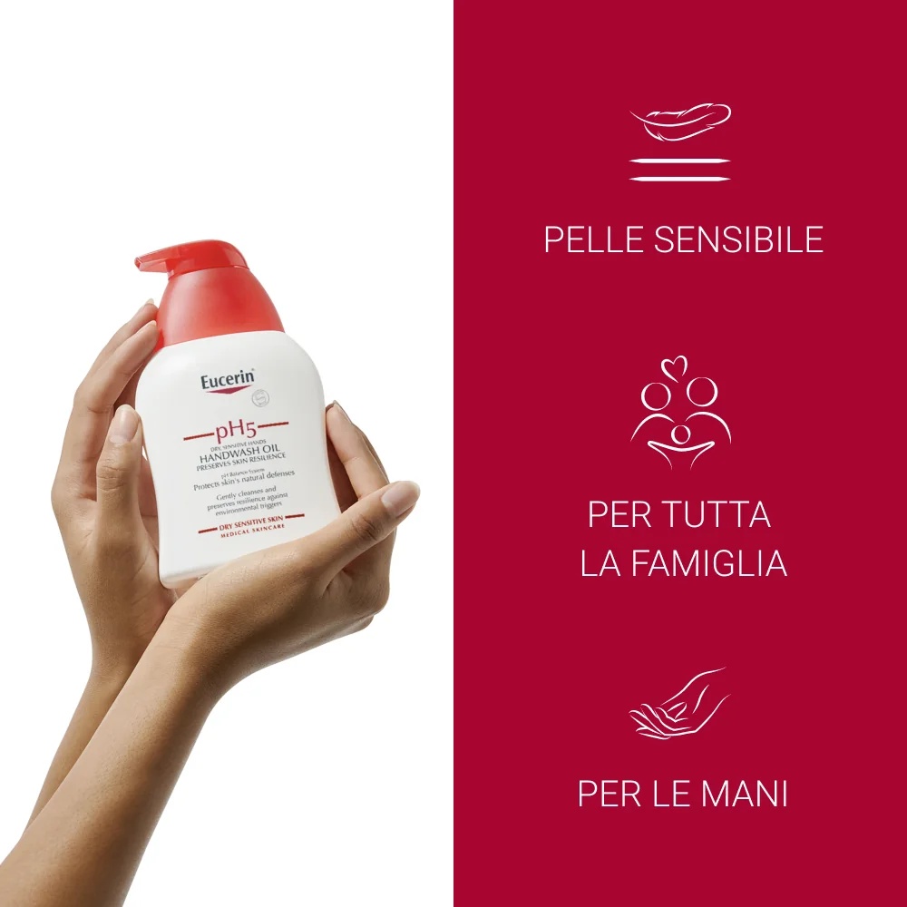 EUCERIN Eucerin pH5 Reinigungshandöl für empfindliche Haut 250 ml Für empfindliche und trockene Hände