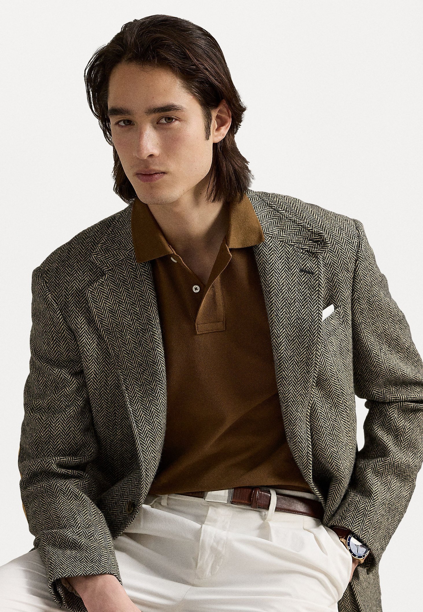 Polo Ralph Lauren Polo shirt met korte mouwen - naturel bruin