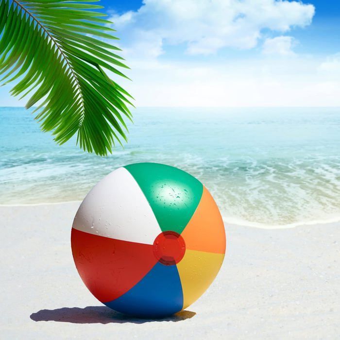 Strandballen [Set van 3] Opblaasbare strandballen voor kinderen - Strandspeelgoed voor kinderen en peuters, zwembadspelletjes
